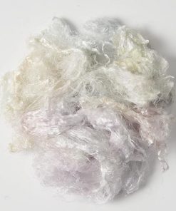 Dyed Silk Throwsters Waste -18